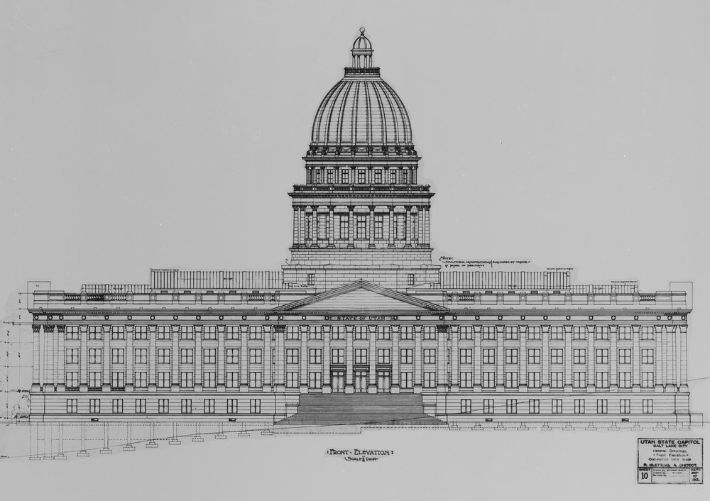 Utah Capitol Blueprint