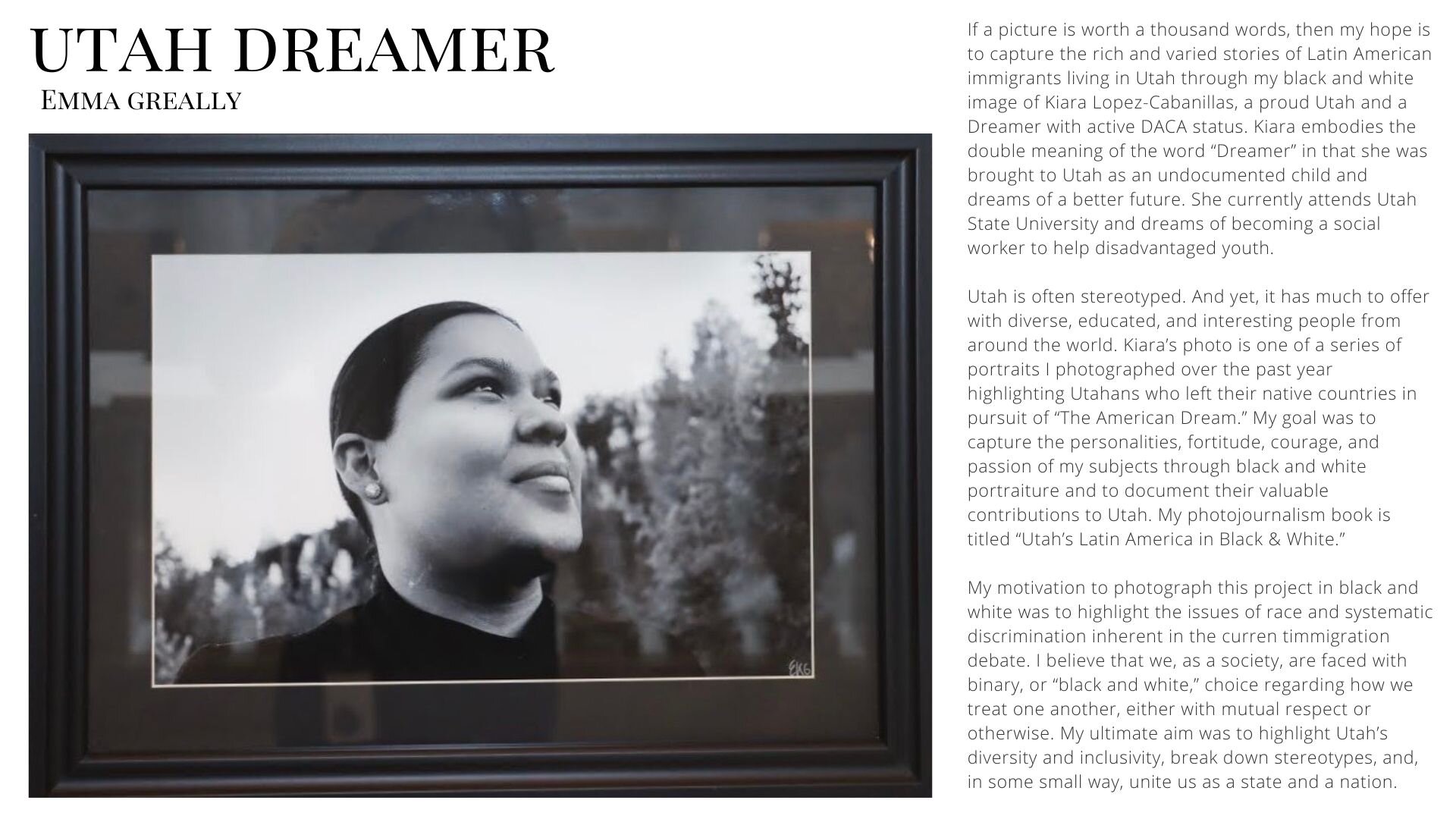 Utah Dreamer by Emma Greally