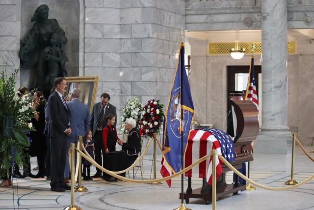 Sen. Orrin Hatch, one of Utah's giants, lay in state in the Capitol rotunda. He accomplished much for our state and nation and left a legacy of bipartisanship, service and dedication.