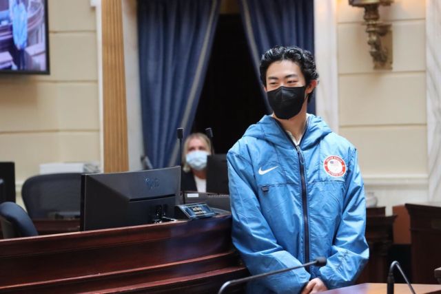 Nathan Chen is many things – the Quad King, Olympic gold medalist, world champion, but our favorite is Salt Lake City native. Nathan has represented Utah and the U.S. on the global stage and we could not be more proud to recognize him on the Senate floor today.