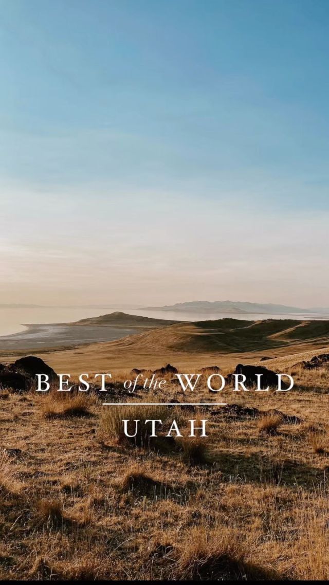 It’s no wonder Utah made it on @natgeo “Best of the World” for 2023👏