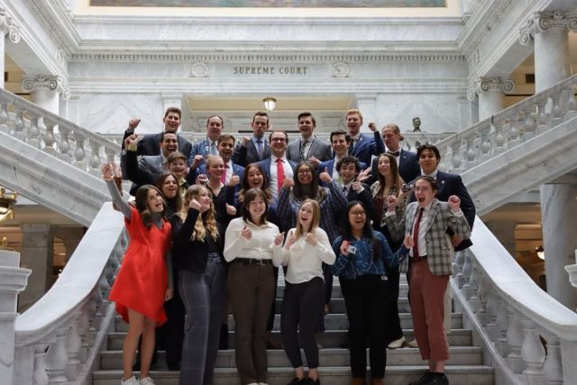 Each general session, students from Utah universities are assigned a different senator and play an important part in the legislative process. For National Intern Day, we are highlighting our 2023 General Session interns and all the incredible work they accomplished! 

#utpol #utleg