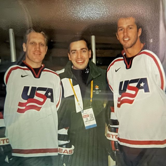 As we celebrate Team USA heading to Paris to compete in the 2024 Olympics this month, we’re looking back at some of our senators’ experiences during the 2002 Salt Lake City Winter Olympics.

Sen. McCay, an avid hockey fan, volunteered to help at ice hockey Olympics events in 2002. Volunteering was an excellent way for Utahns to join in on the games and feel the Olympic spirit.

The Olympics were a great opportunity for Utah to expand its winter sports facilities. Peaks Ice Arena and E Center (now known as the Maverick Center) were specially designed to host ice hockey and figure skating practices and events during the Olympics. Utahns continue to enjoy these arenas, whether attending a Grizzlies game or hitting the rink for a public skating session. #utpol #utleg