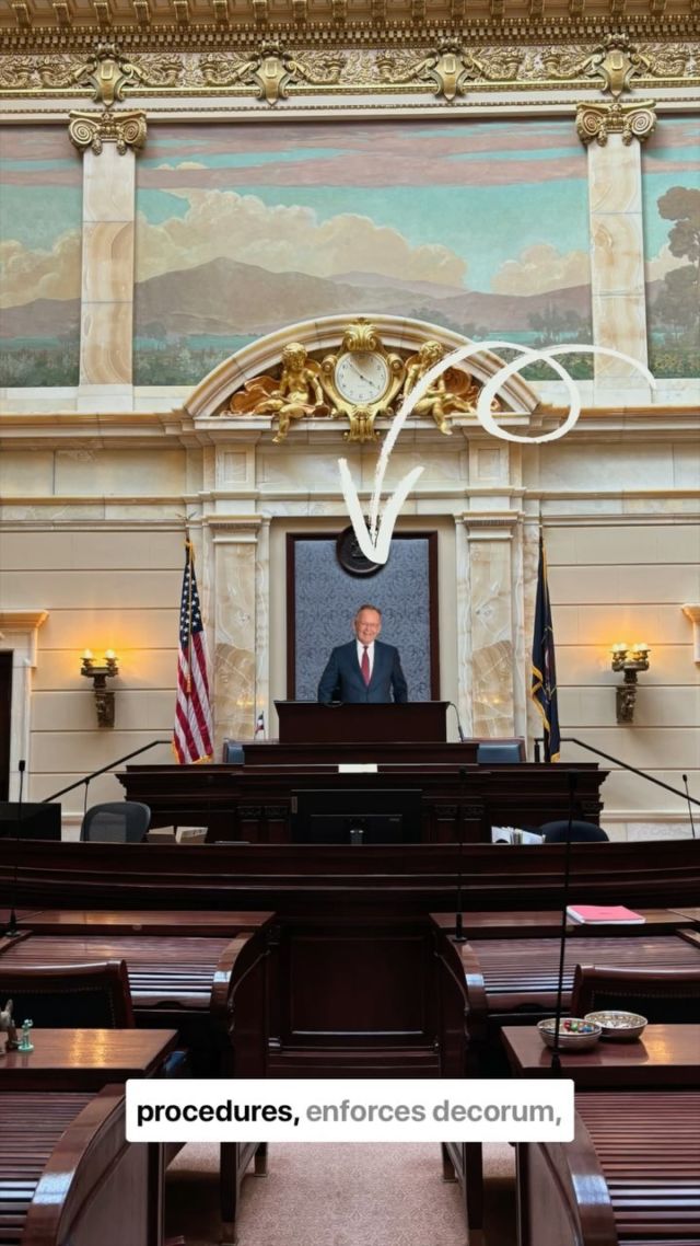 Ever wonder how the Utah Senate operates during floor time? 🏛️ Take a behind-the-scenes look at the roles that keep our legislative process moving—from recording votes to maintaining order in the chamber. 🎥

To watch this process in real time, tune in today at 4:00 p.m. by visiting le.utah.gov.
#utpol #utleg